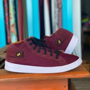 Chukka boot maple white sole